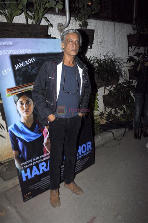 Sudhir Mishra At Haramkhor Screening In Mumbai On 11th Jan 2017