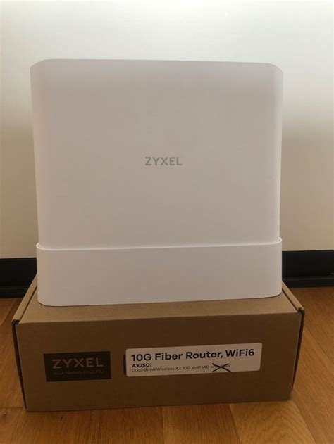 Zyxel Ax B G Fiber Router Wifi Kaufen Auf Ricardo