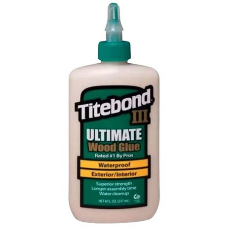 Cola Titebond Ultimate Iii Madeira Marcenaria Luthieria G