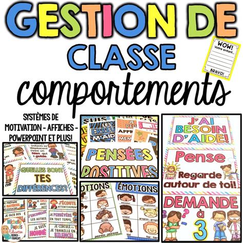 Gestion De Classe COMPORTEMENTS