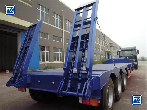 Axles Low Bed Boy Deck Flatbed Container Gooseneck Excavator