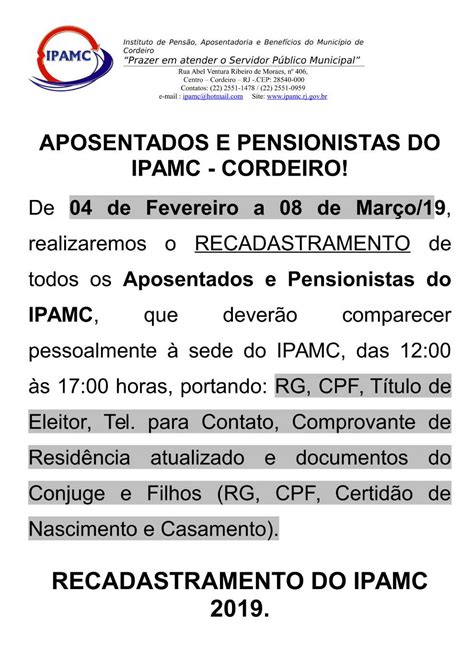 AtenÇÃo Prefeitura Municipal De Cordeiro