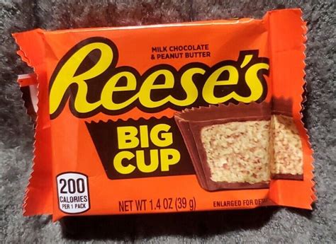 Reeses Big Cup Peanut Butter Snack EBay