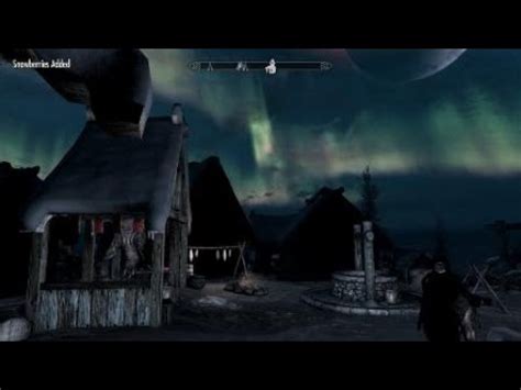 Skyrim Solstheim Aurora Youtube