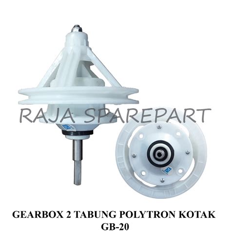 Jual GEARBOX MESIN CUCI GEARBOX 2 TABUNG POLYTRON KOTAK GB 20 GP