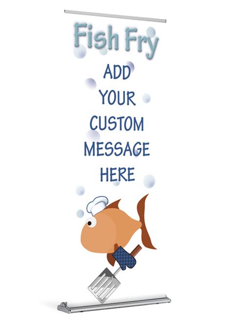 Lenten Fish Fry Banner DCustomizable – Diocesan