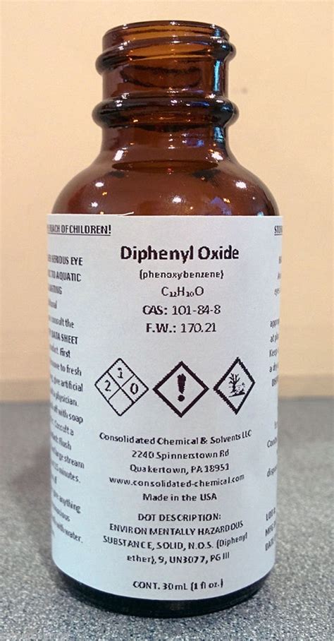 Diphenyl Oxide High Purity Aroma Compound 30ml