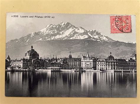 LUZERN Und Der PILATUS Ansichtskarte Kaufen Auf Ricardo