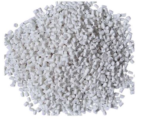 White Degree Celcius Melting Point Recycled Pp Granules For