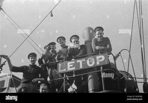 Dutch Minesweepers A British Crew On A Dutch Pilot Boat In The