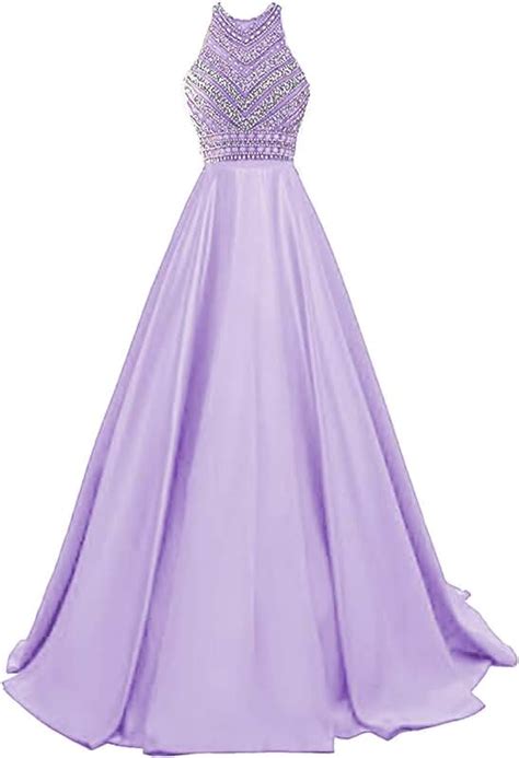 Amazon.com: Long Evening Lavender Dress