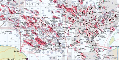 The North Sea Oil and Gas Activity Map - Personalised - Cosmographics Ltd