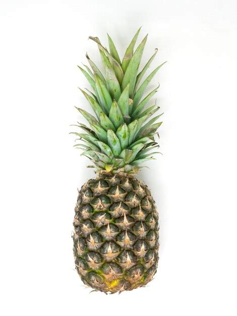 Premium Photo Whole Pineapple Isolated On White