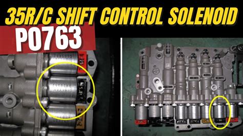 Test Fix P Shift Control Solenoid Valve C Electrical R C Kia