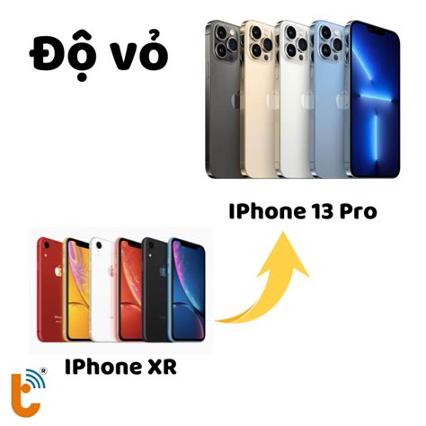 Độ vỏ iPhone Xr lên 13 Pro chuyên nghiệp, giá rẻ tại TPHCM