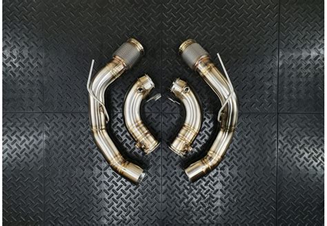 Downpipes Kit For BMW M5 M5CS Series F90 With S63 Engine