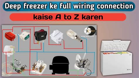 Deep Freezer Ki Full Wiring Connection Kaise Karen Deep Freezer Ki