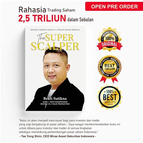 Jual Bk The Super Scalper Bekti Sutikna Panduan Trading Shopee