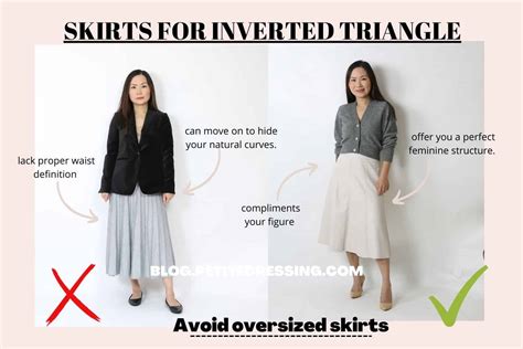 The Complete Skirt Guide For Inverted Triangle Shape