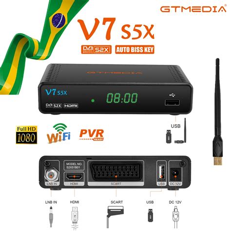 Gtmedia V S X Satellite Receiver Dvb S S S X H Bit Hd P