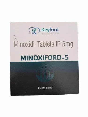 5 Mg Minoxidil Minoxiford Tablets At Rs 500 Box Lonitab In Nagpur