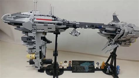 17 Lepin 05083 Ef76 Nebulon B Escort Frigate Moc From Lego Ideas Youtube