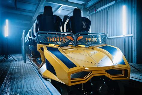 Hyperia Ride Train REVEALED By Thorpe Park Theme Park Insanity