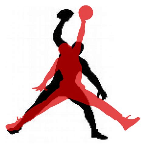 Michael Jordan Dunk Silhouette at GetDrawings | Free download