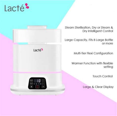 Lacte Premium Steam Dry Steriliser Lazada