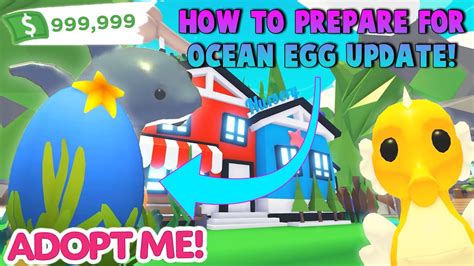 How To Prepare For The Ocean Egg Update Adopt Me Top Tips Roblox