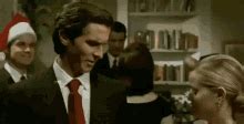 Patrick Bateman Cringe GIF - Patrick Bateman Cringe Psycho - Discover ...