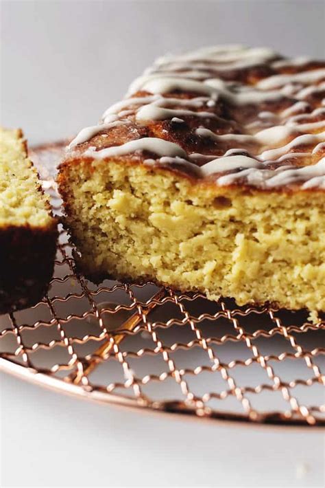 Keto Lemon Pound Cake with Lemon Glaze • Low Carb with Jennifer