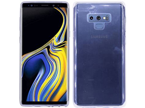 COFI Silikon Hülle Case, Bumper, Samsung, Galaxy Note 9, Transparent ...