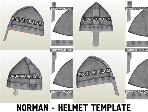 HISTORICAL MEDIEVAL Helmets (Foam Template) - Knight Cosplay Helmet ...