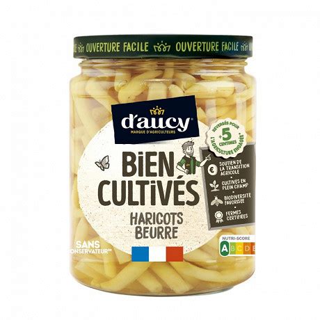 D aucy haricots beurre bien cultivés 530g