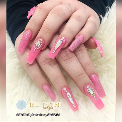 Spice Up Your Look With One Of These Simple And Pretty Nail Designs At Nail Salon 30024 Pink