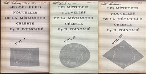 Les Methodes Nouvelles De La Mecanique Celeste 3 Volume Set By Henri