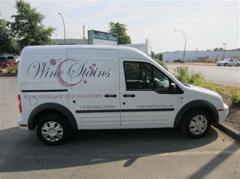 Great Truck Wrap Done By Speedpro Imaging Coquitlam BC For Wine Stains