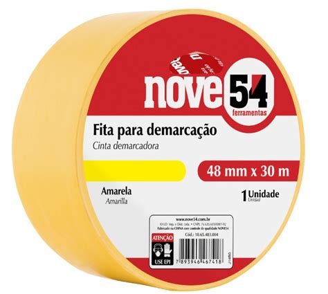 Fita Demarcacao Adesiva Mmx M Nove