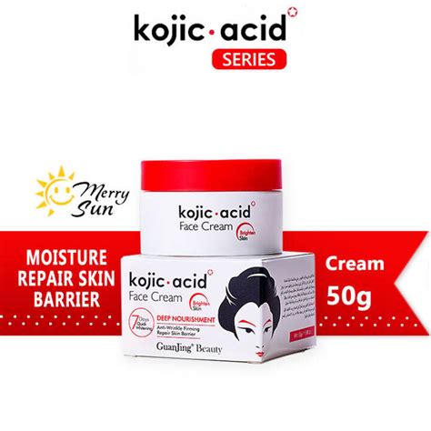 Kojic Acid Face Cream Brighten Skin Deep Nourishment Anti Wrinkle Quick