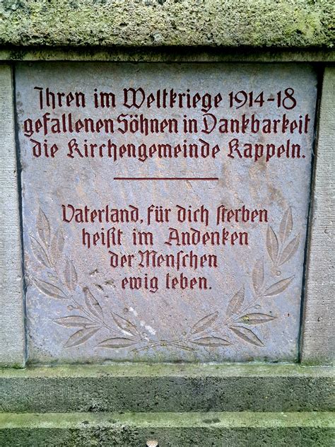 Kriegsdenkmal Urlaub Mit Kathrin Kappeln Fiedhof Bernd Carstensen