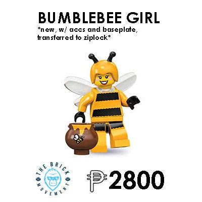 LEGO Collectible Minifigure Series 10: Bumblebee Girl Minifigure – The Brick Movement