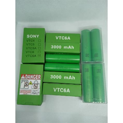 Jual SONY MURATA VTC 6A 3000MAH 35A AUTHENTIC Shopee Indonesia