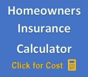 Homeowners Insurance Calculator NO Personal Information