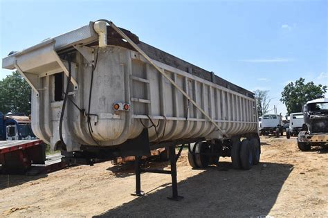 Fruehauf Ft Frameless End Dump Trailer Aluminum For Sale