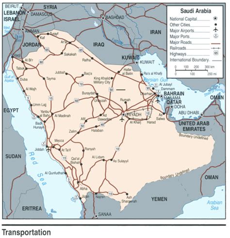 Detailed Road And Administrative Map Of Saudi Arabia World Of Map 3