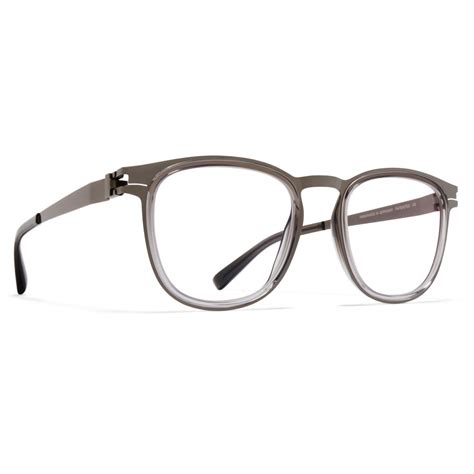 Mykita Cantara Acetate Shiny Graphite Grey Gradient Acetate Glasses Optical Glasses