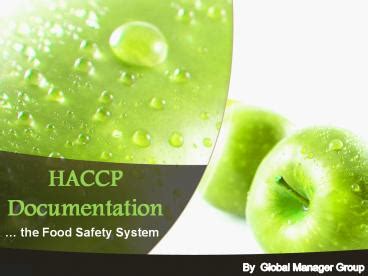 Ppt Guidance On The Requirements Of Haccp Documentation Powerpoint