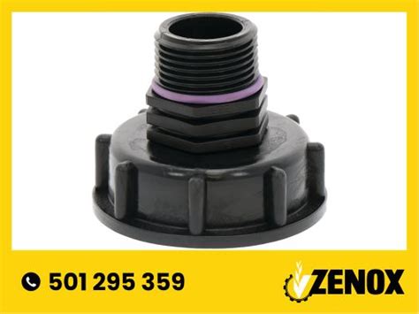 Redukcja Adapter S60x6 Na Gwint Zew 1 IBC MAUZER 26071379 GRANIT