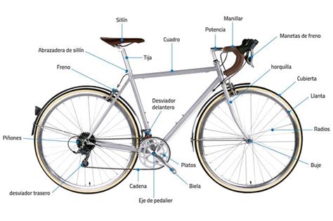 Bike Parts Labeled Vector Illustration Diagram Vector De 53 OFF